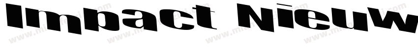 Impact Nieuw 2012 It字体转换